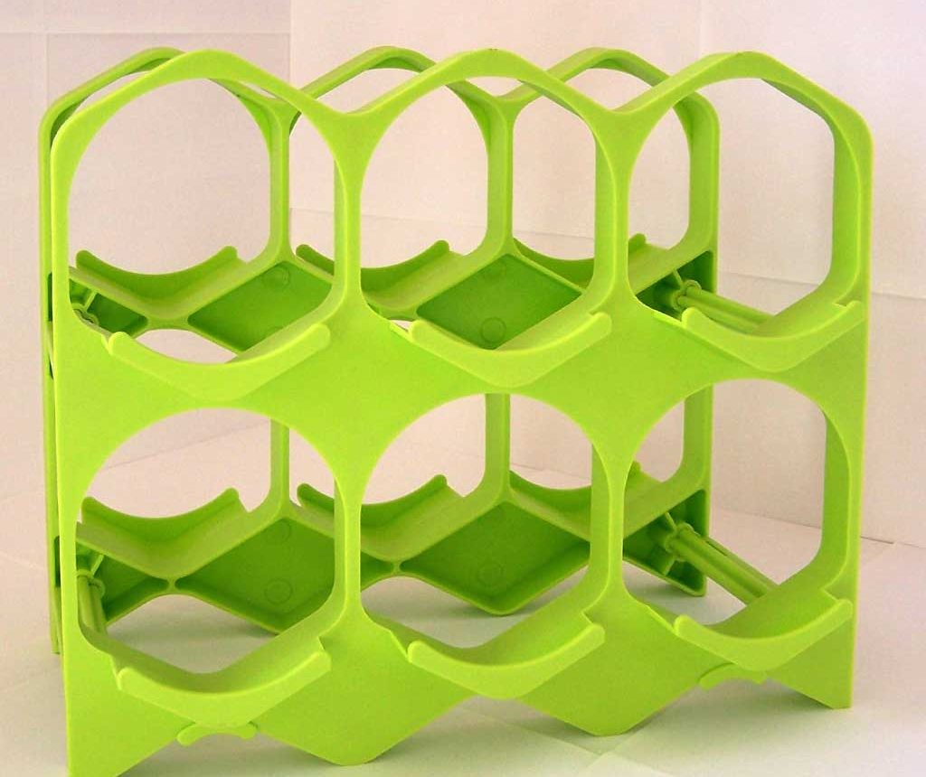 Casiers à bouteilles vert drinkcase avec 6 compartiments